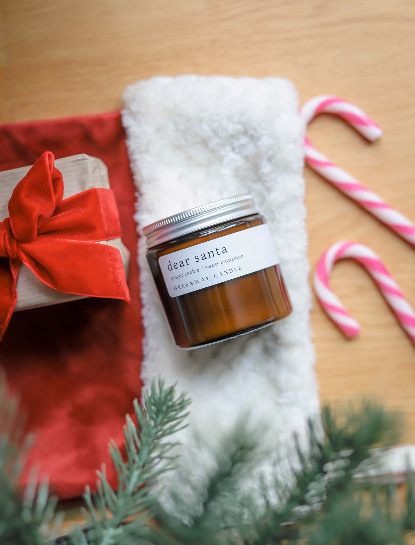 Dear Santa - szójagyertya - 2. kép