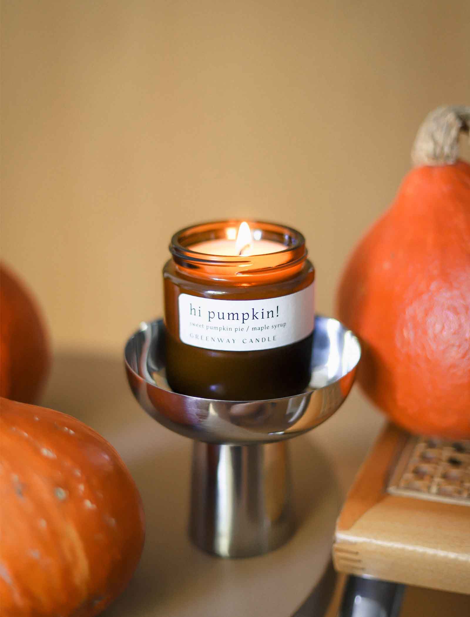 Hi Pumpkin! - szójagyertya - Image 2