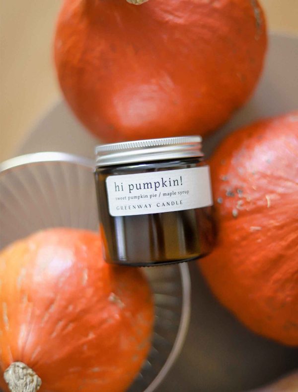 Hi Pumpkin! - szójagyertya