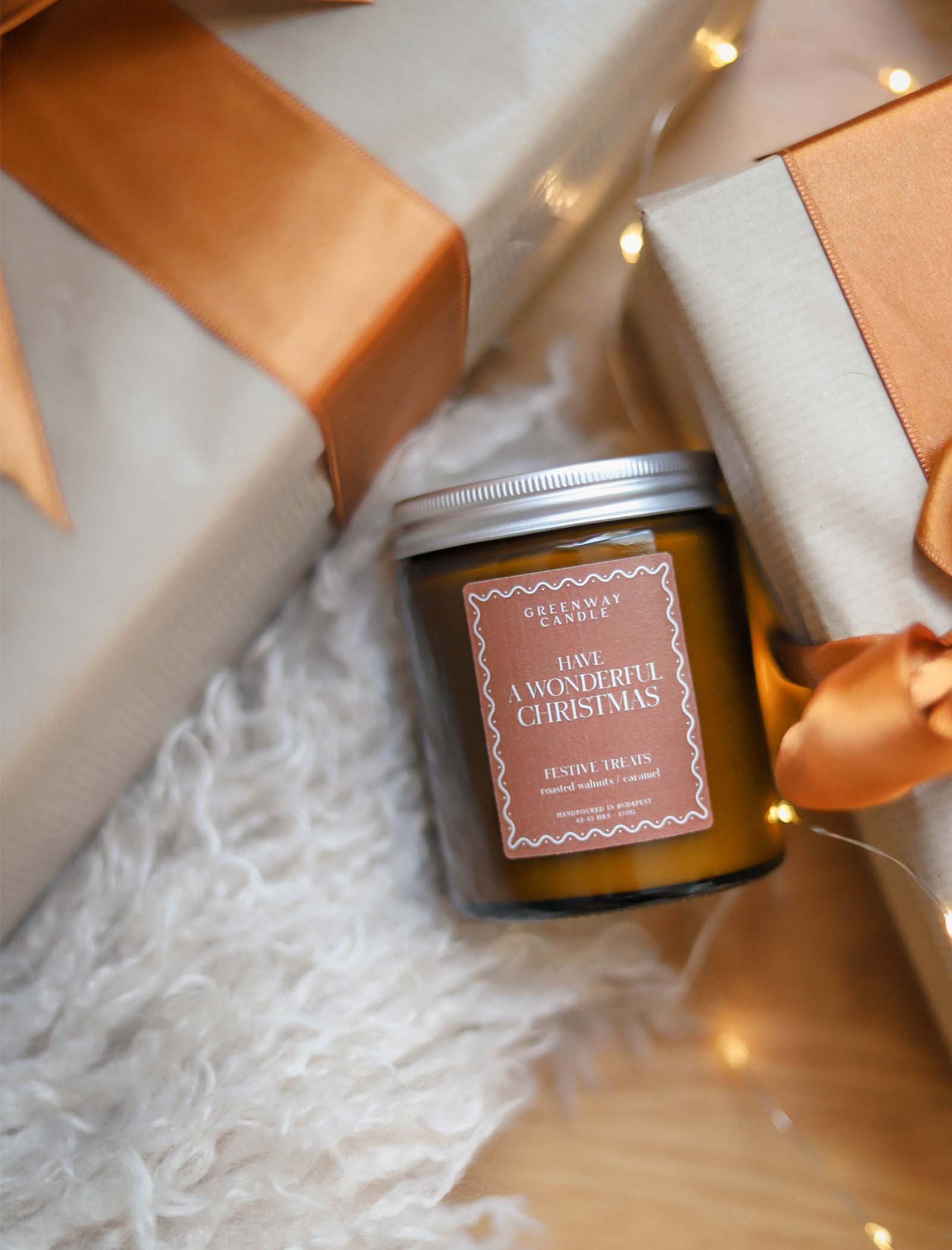 Have A Wonderful Christmas – Festive Treats - szójagyertya 150g - 2. kép