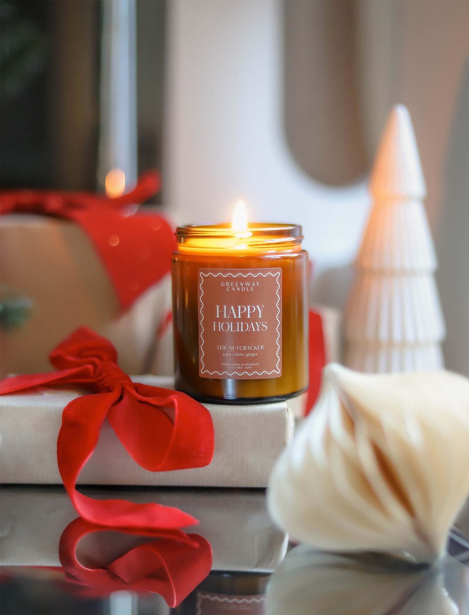 Happy Holidays – The Nutcracker - szójagyertya 150g