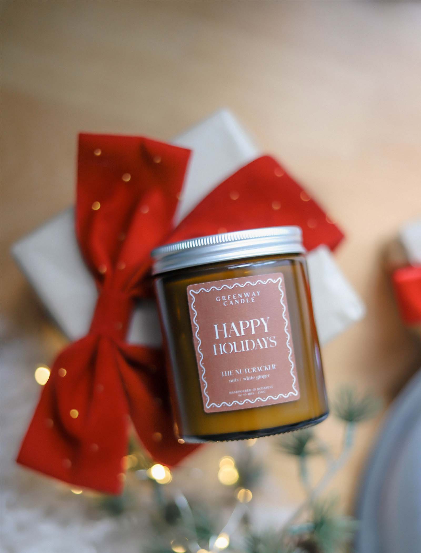Happy Holidays – The Nutcracker - szójagyertya 150g - 2. kép