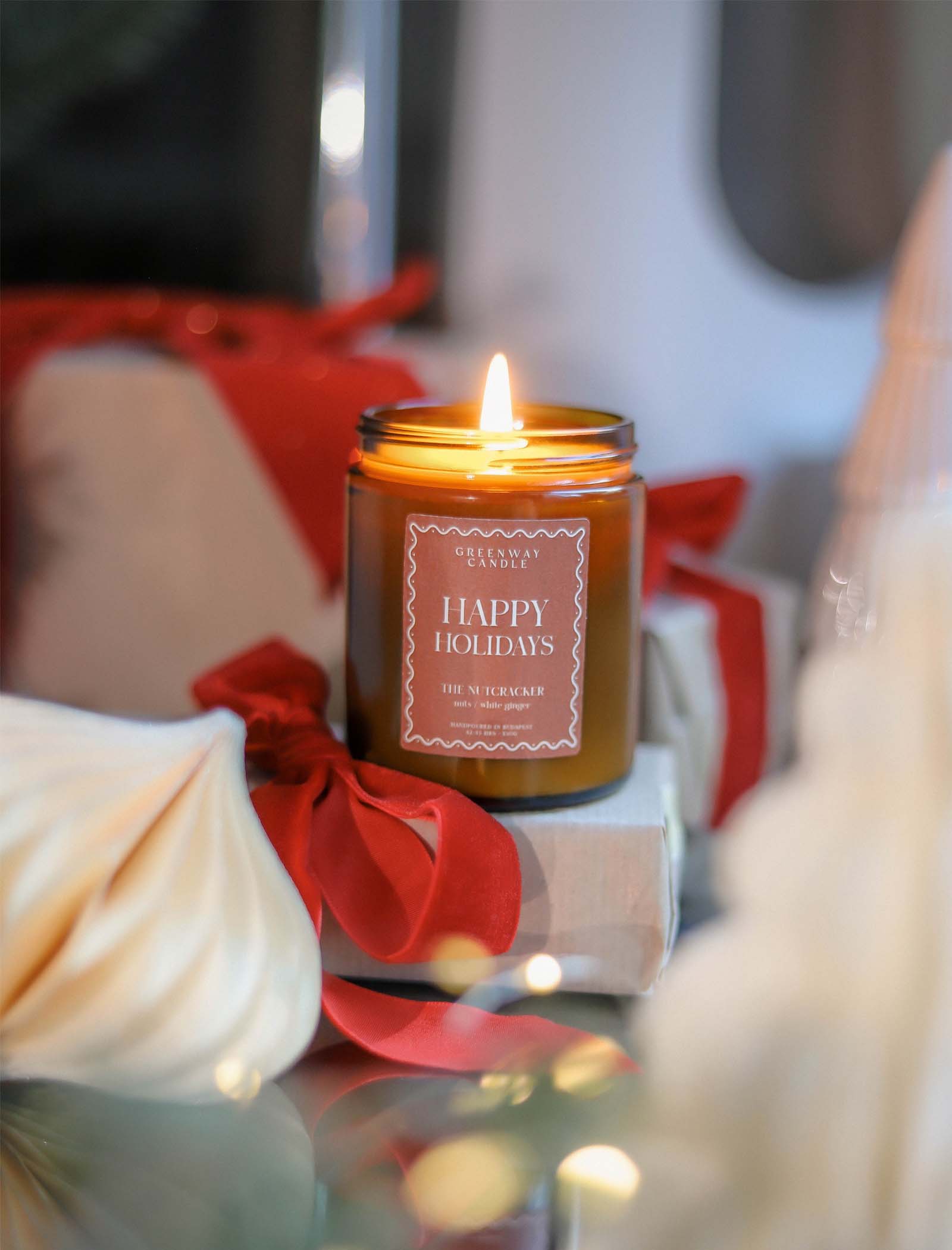 Happy Holidays – The Nutcracker - szójagyertya 150g - 3. kép